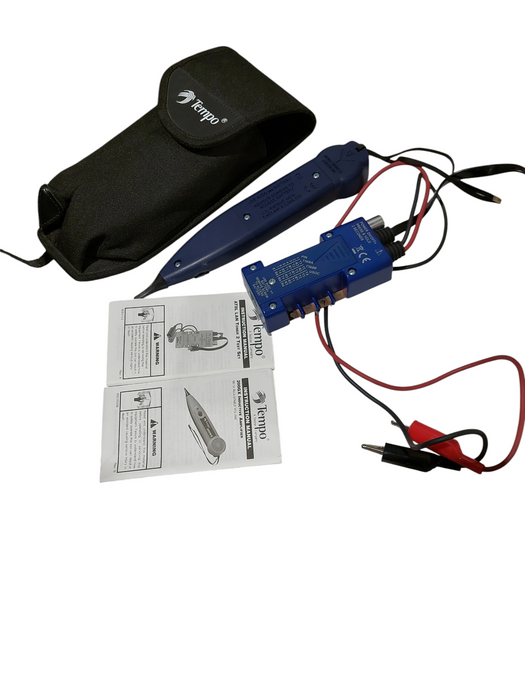 Tempo LAN Toner 2   AT8L & Tempo 200GX Inductive Amplifier Test Set =