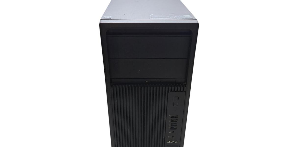 ②HP Z240 [XeonE3-1270 v5 8GB 500GB] HP Z240 Tower Workstation - Intel Xeon E3-1280 v5 3.7GHz