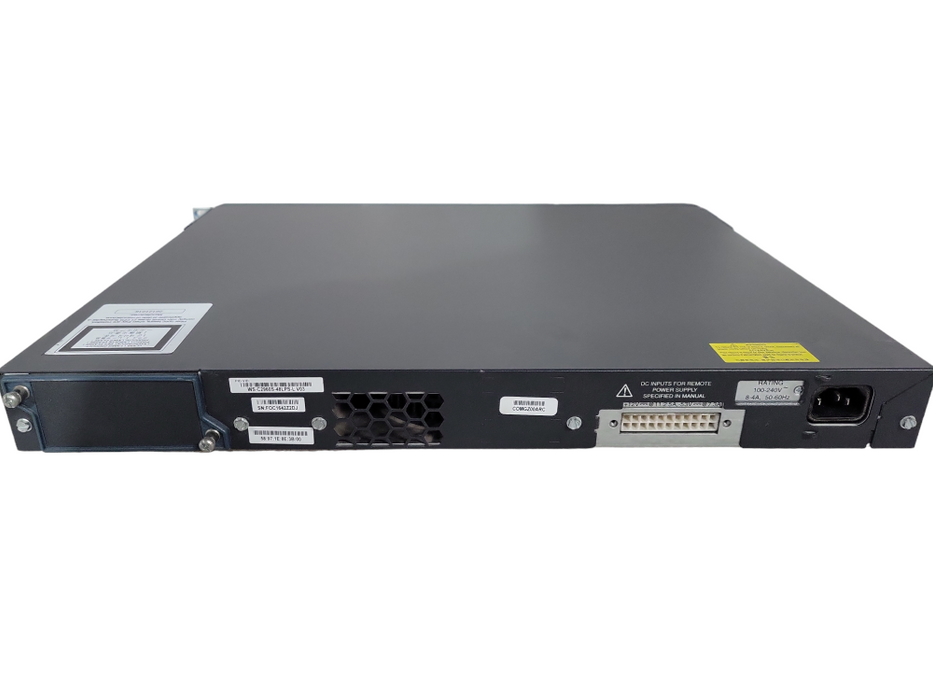 Cisco WS-C2960S-48LPS-L, 48-Port Gigabit PoE+ Managed Switch !
