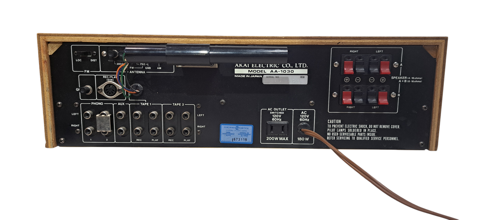 Vintage AKAI AA-1030 - Amplifier Receiver