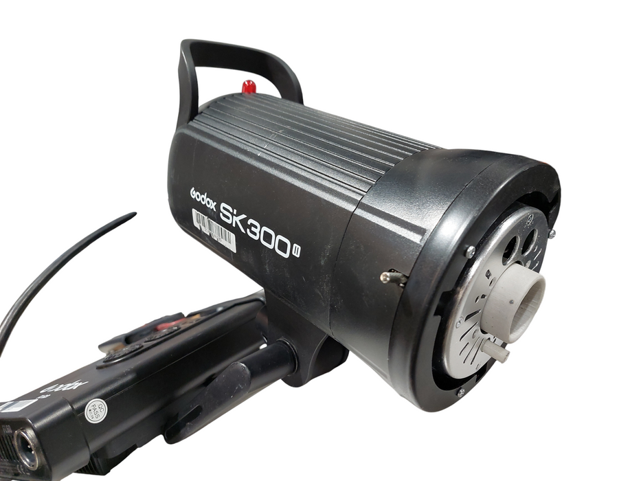 Godox SK300 Studio Flash & Godox Fl60 Flexible LED Light  =