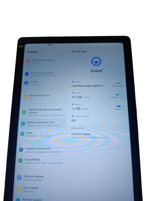 Samsung Galaxy Tab A7 - Silver - 32GB [SM-T500]