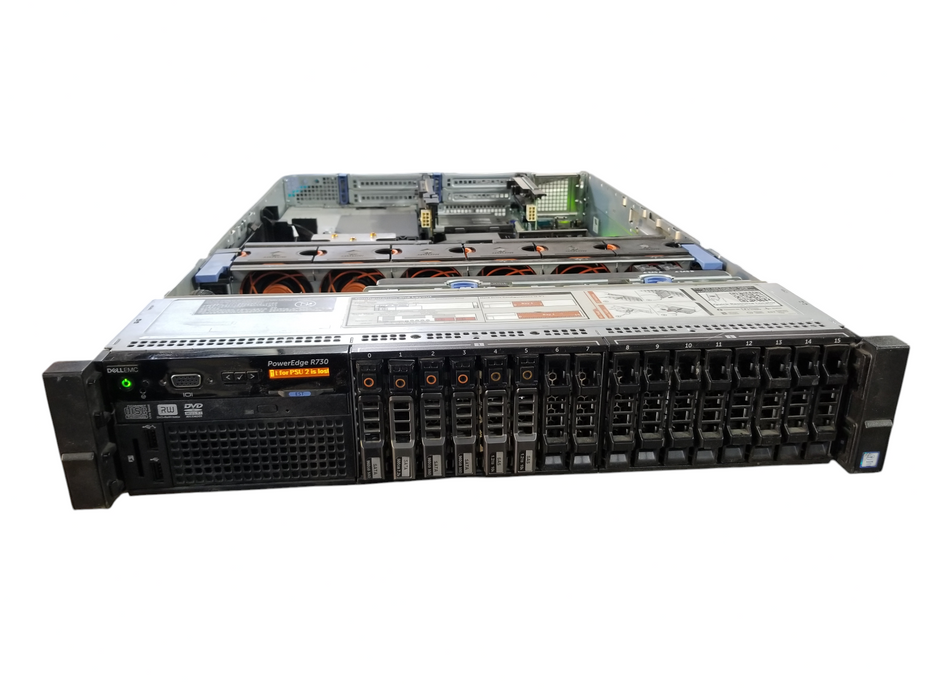 Dell PowerEdge R730 1x Xeon E5-2640 v4, 32GB DDR4, PERC H730Mini 2x495W PSU
