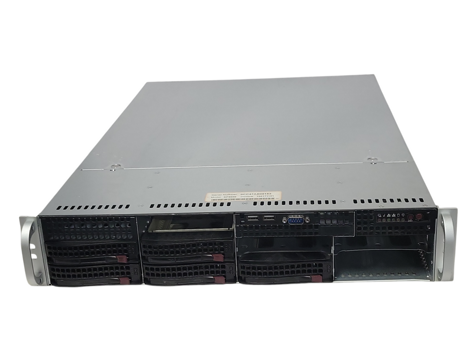 Supermicro X9DRD-7LN4F 2U, 2x Xeon E5-2620v2 2.10GHz, 48GB, SAS2308-IR _