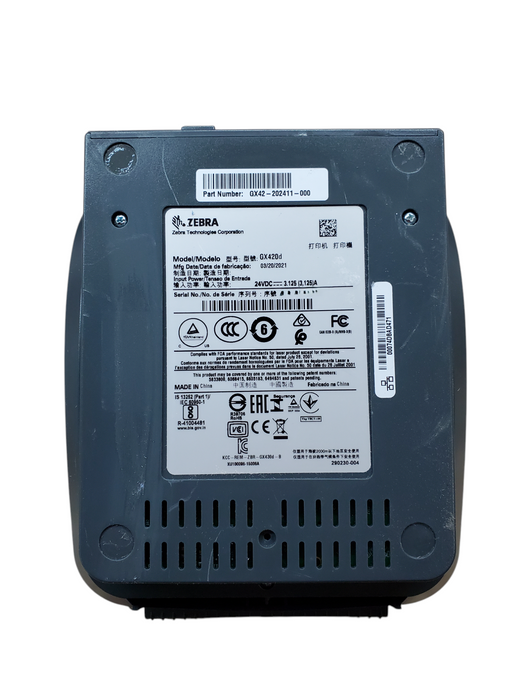 Zebra GX420d Thermal Label Printer - GX42-202411-000 Q