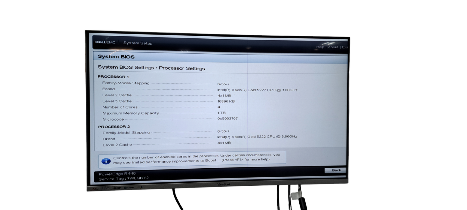 PowerEdge R440 2x Xeon Gold 5222 CPU|64GB DDR4 RAM|H730P|No HDD|2x 550W