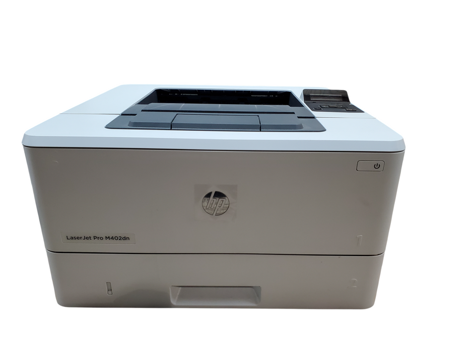 HP LaserJet Pro M402dn Monochrome Laser Printer - No Toner, Low Page Count