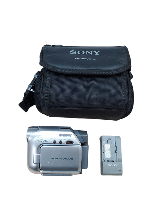 Sony Handycam DCR-HC21 MiniDV Camcorder w/ 2x Batteries + Case *READ*