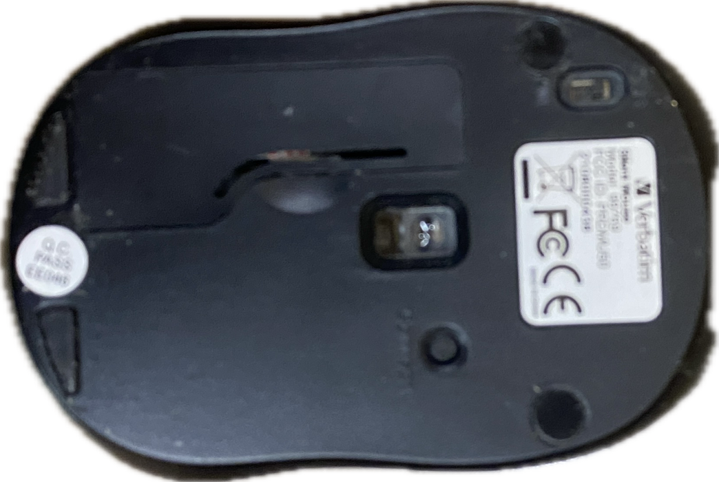 Verbatim Wireless "Silent Mouse" With Dongle Model 99769