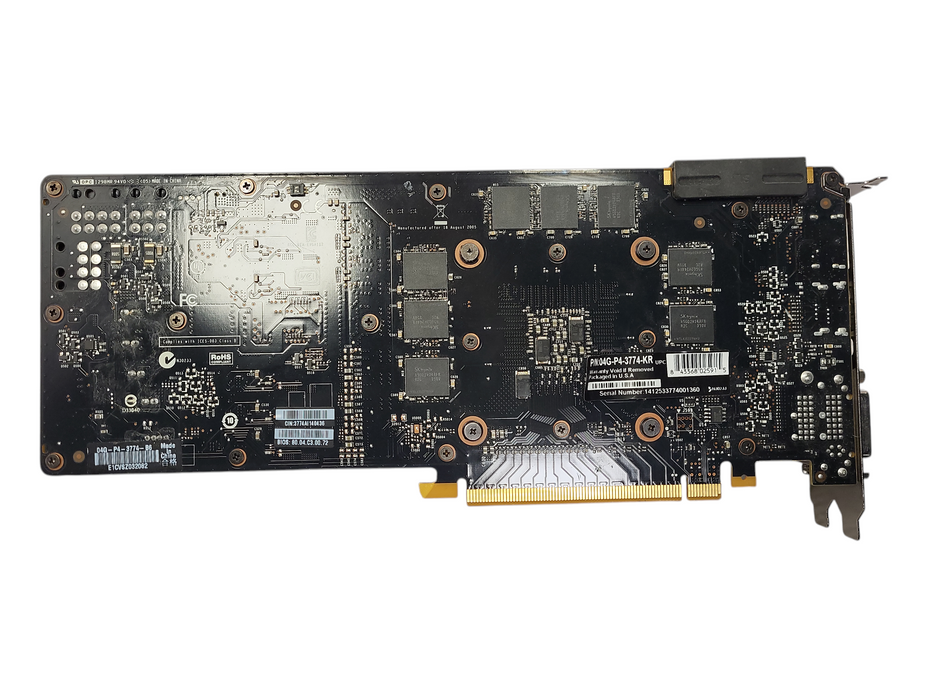 EVGA GeForce GTX 770 FTW 4GB Dual Fan Graphics Card - 04G-P4-3774-KR $