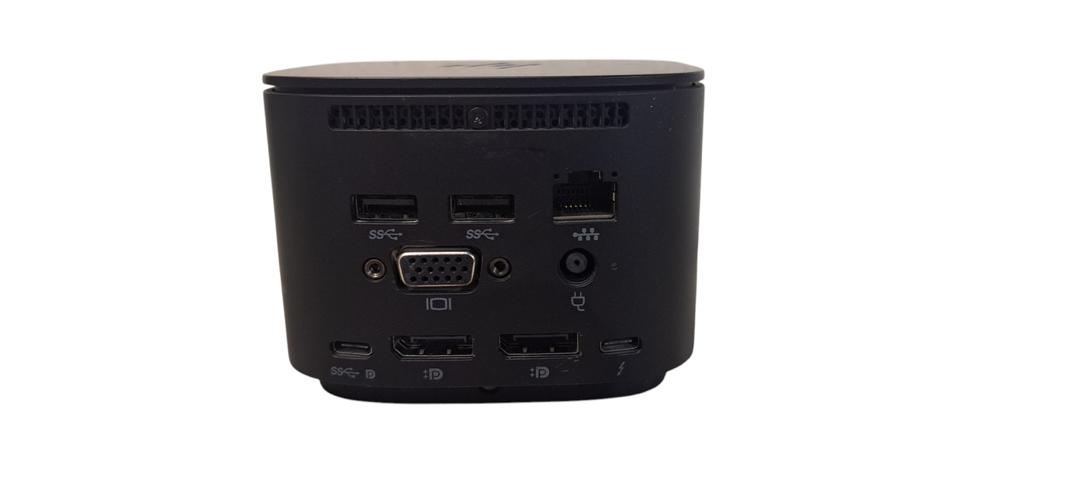 HP Thunderbolt 120W G2 Docking Station HSN-IX01 W/ 120w HP AC Adapter