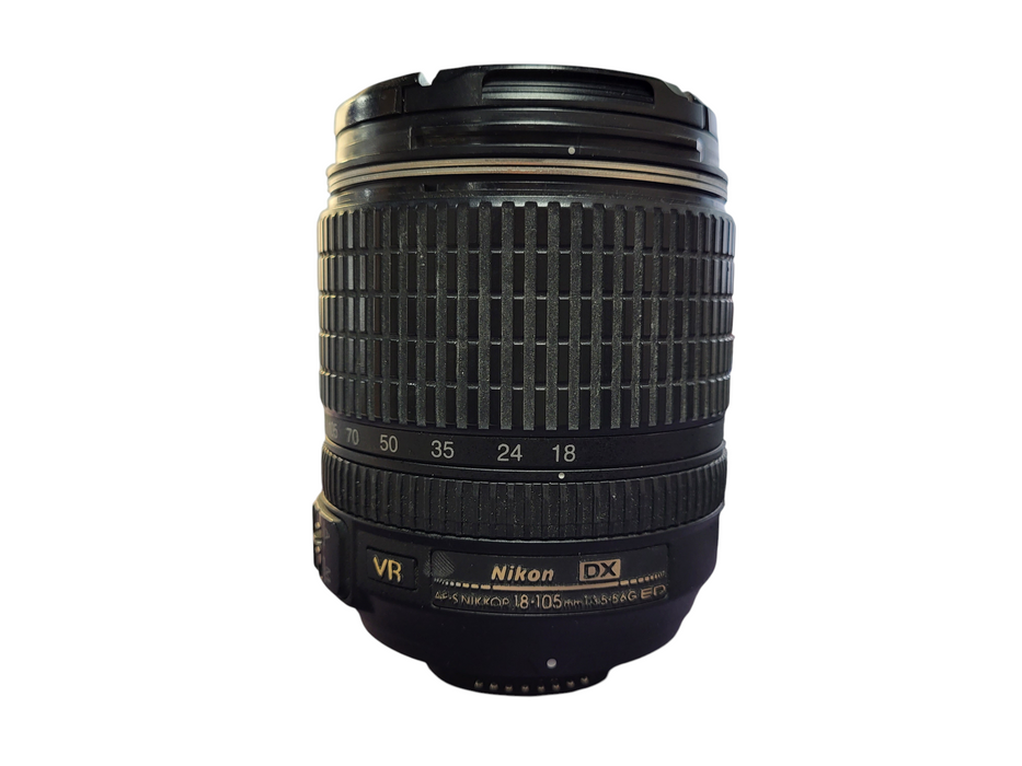 Nikon AF-S DX 18-105mm f/3.5-5.6 G ED VR IS Lens $