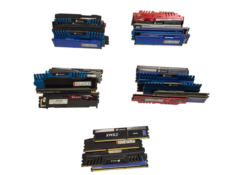 Lot of 45x Various brands 4GB PC3 Gaming/Desktop RAM $