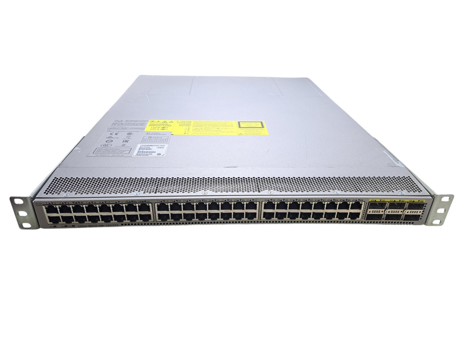 Cisco Nexus N9K-C9372TX | 48-Port 1/10GBase-T, 6x 40G QSFP+ Switch | 2x PSU