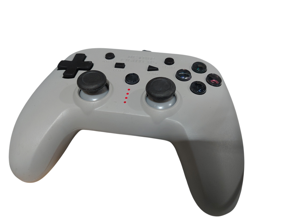 Grey Retro Fighter Wireless Gamepad Controller for PS1,PS2 ,PS3 =