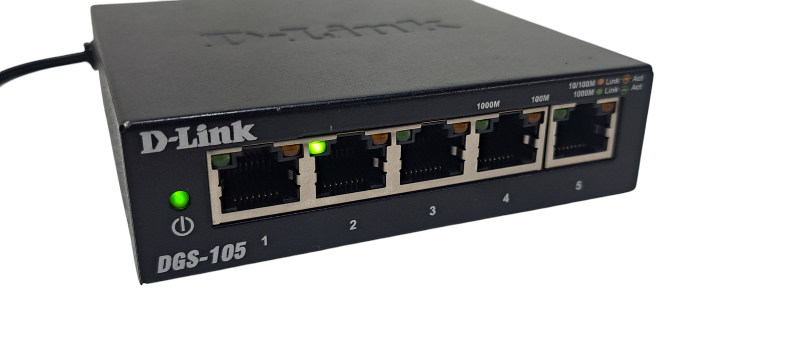 D-Link DGS-105GL - Switch Black