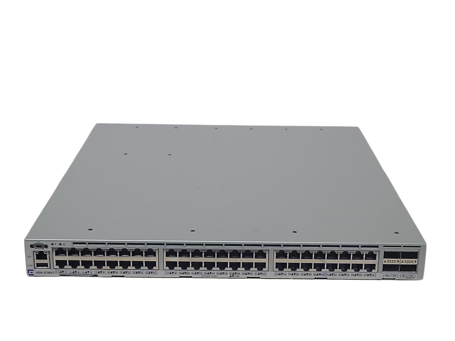 Extreme Networks BR-VDX6740T-24-R 48-Port Managed Switch 2x PSU, READ _