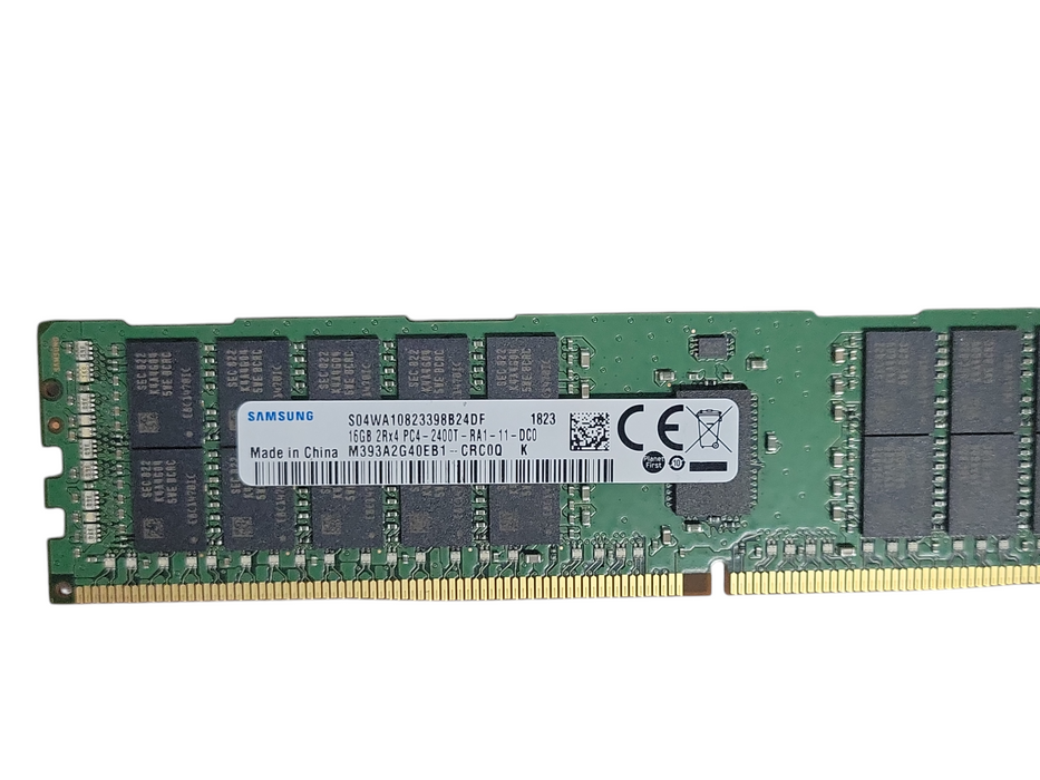 Samsung 16GB 2Rx4 PC4-2400T-RA1-11-DC0 Server Memory RAM Q_