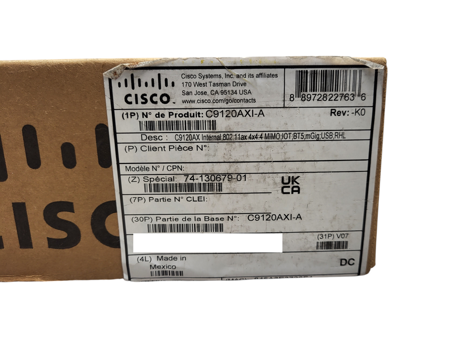 Brand new Cisco Catalyst C9120AXI Series Access Point C9120AXI-A $