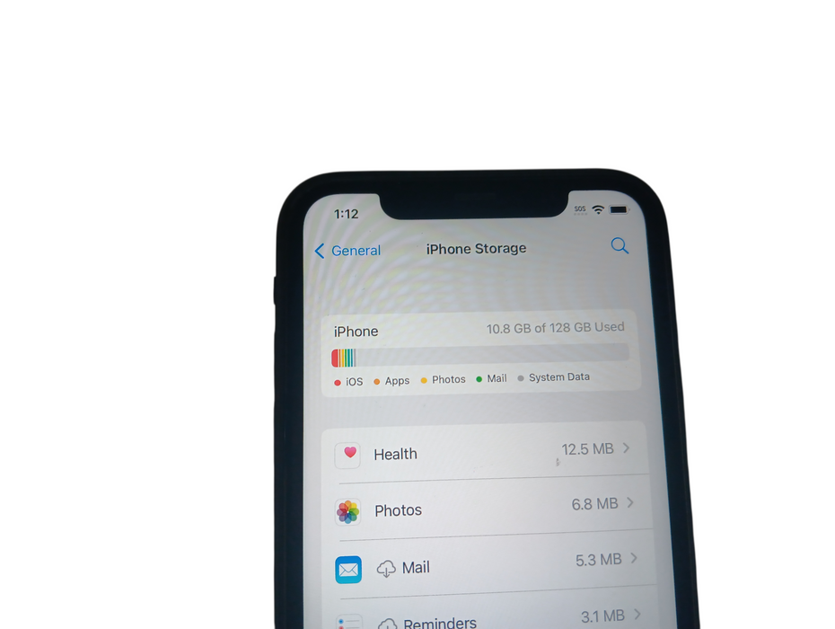 Apple iPhone 11 - 128GB - Space Gray [A2111] Q