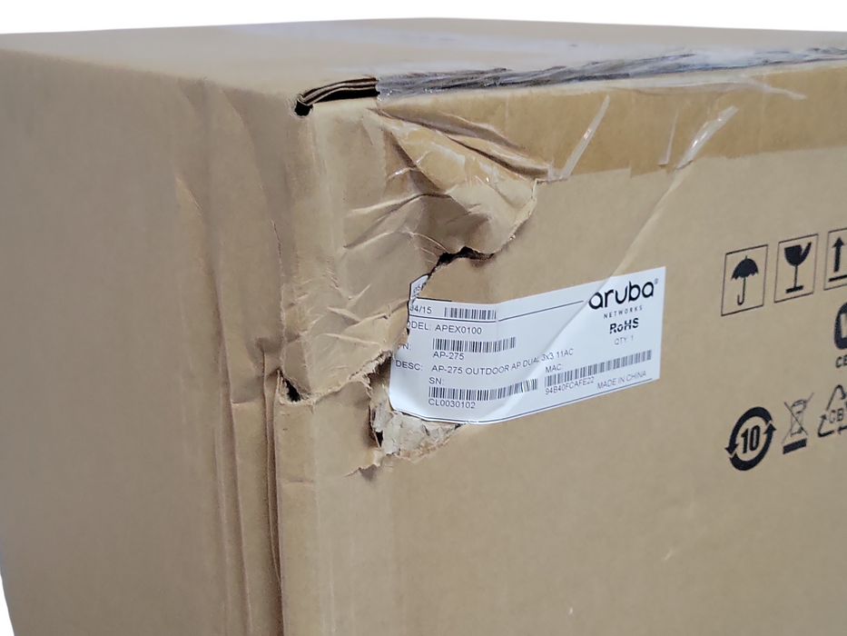 Aruba APEX0100 AP-275 Outdoor Access Point Dual Band 3x3 - New Sealed, READ Q_