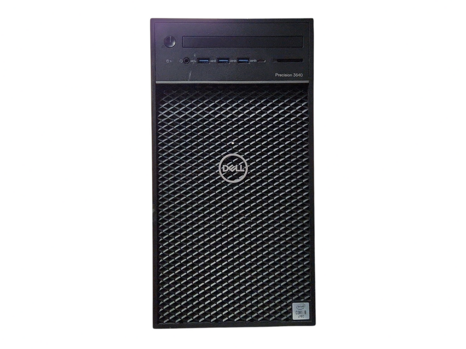 DELL Precision 3640 Tower Desktop Barebone, No CPU/RAM/Storage, READ