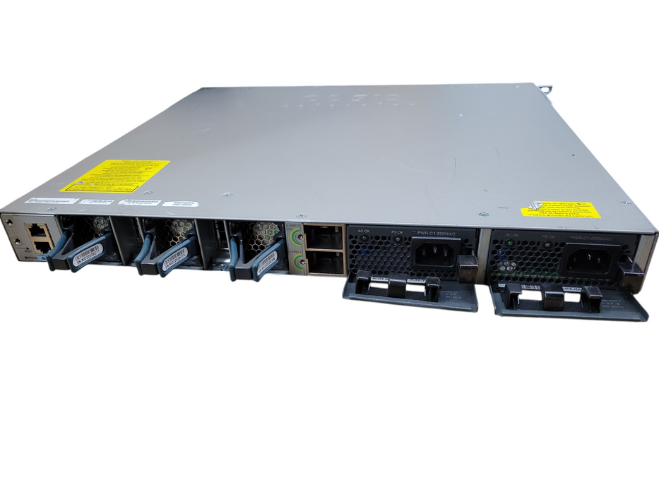 Cisco WS-C3850-12XS-E V02 | 12-Port 10G SFP+ Network Switch | 2x PSU !