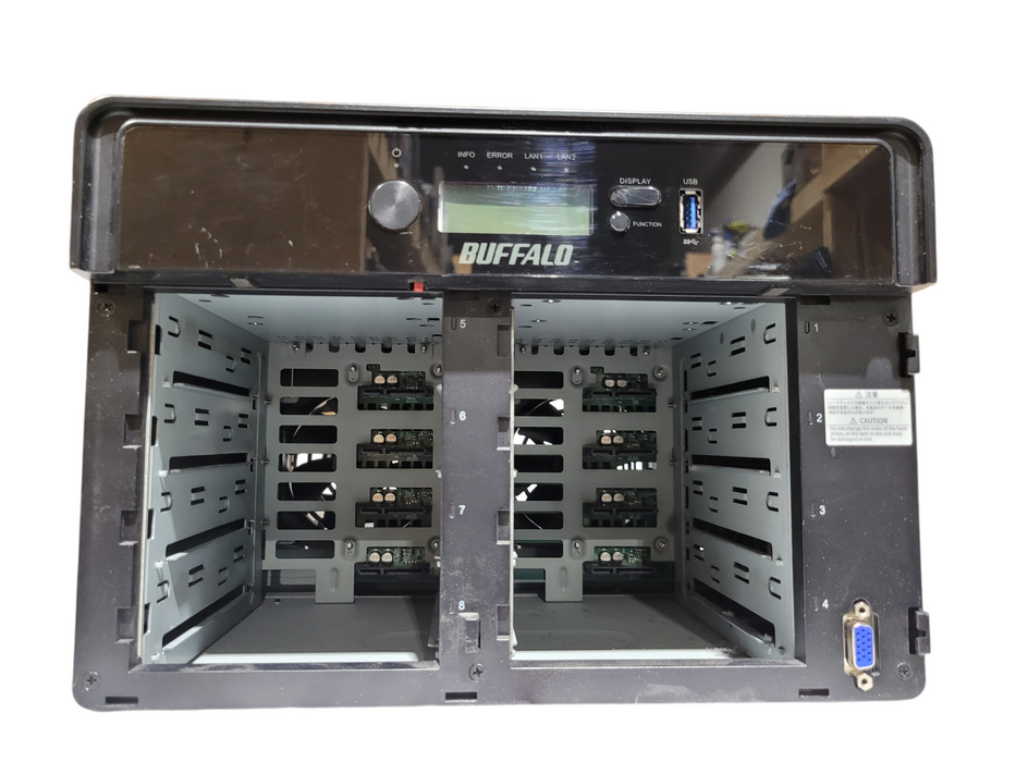 Buffalo TeraStation Model:TS5800D2408 | No drives included, Parts only