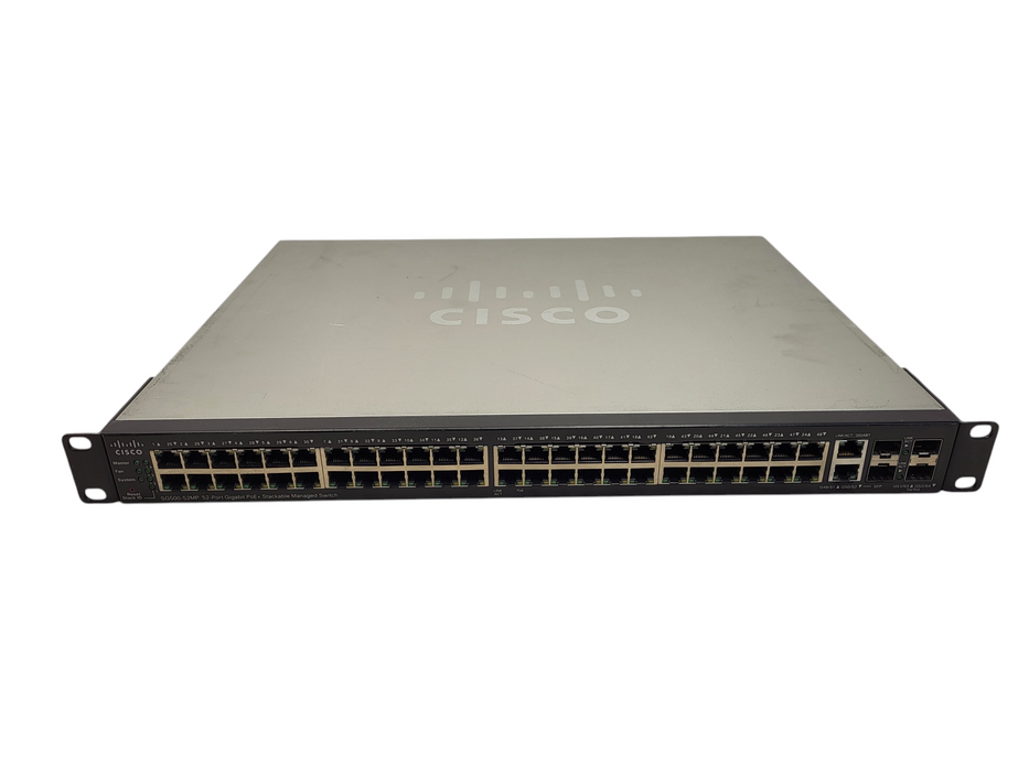 Cisco | SG500-52MP | 52-Port Gigabit Poe+ Stackable Managed Switch Q$