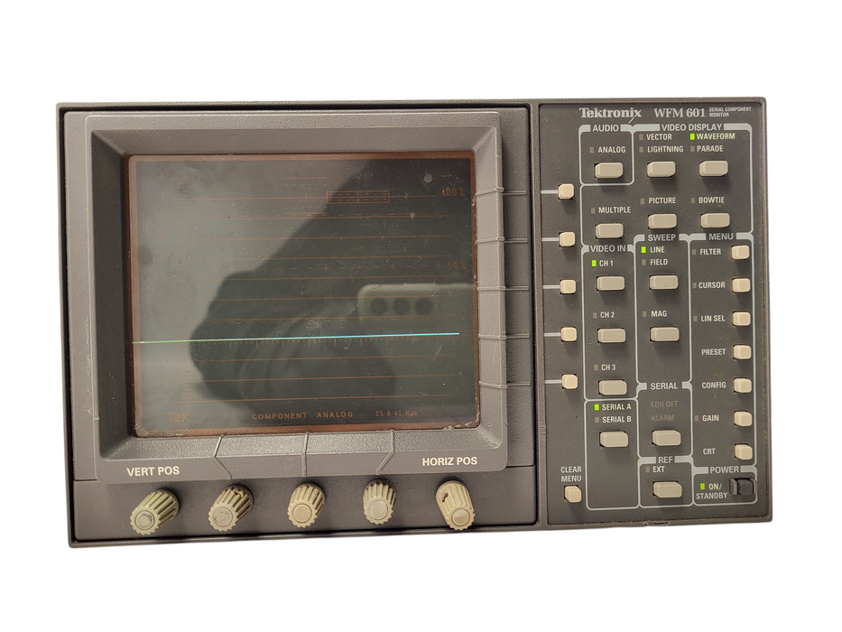 Tektronix WFM601 standard definition waveform monitor READ $