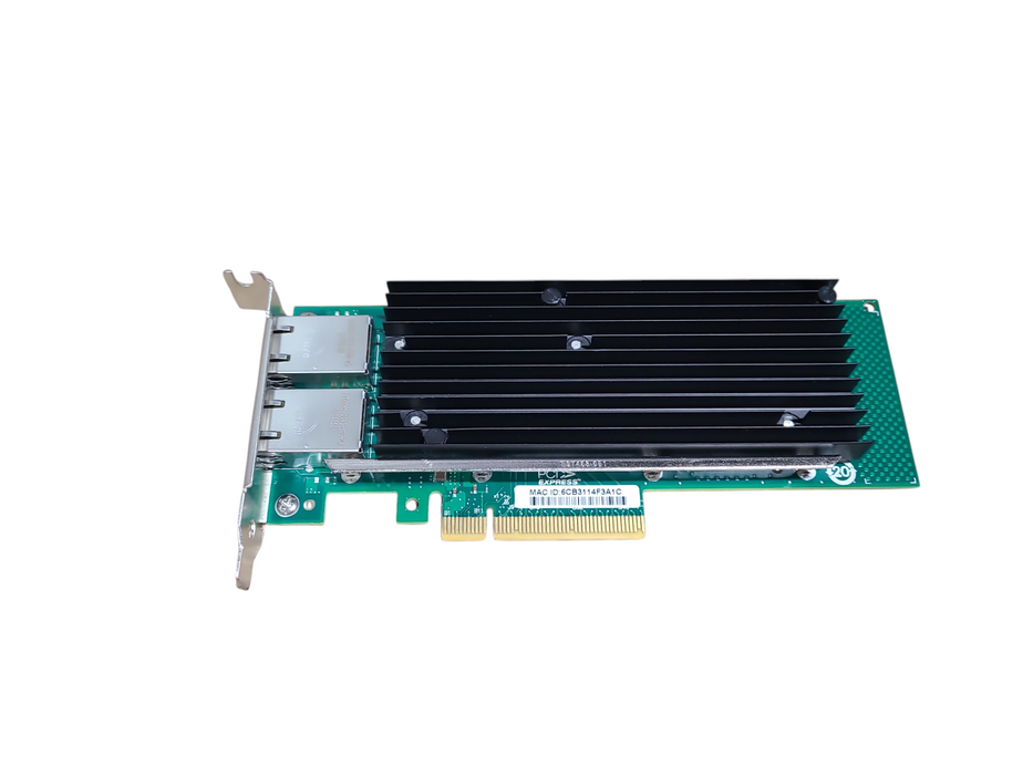 Intel X540-T2 ADD-PCIE-2RJ45-10G Dual-Port 10GB TX PCIE NIC Half Bracket