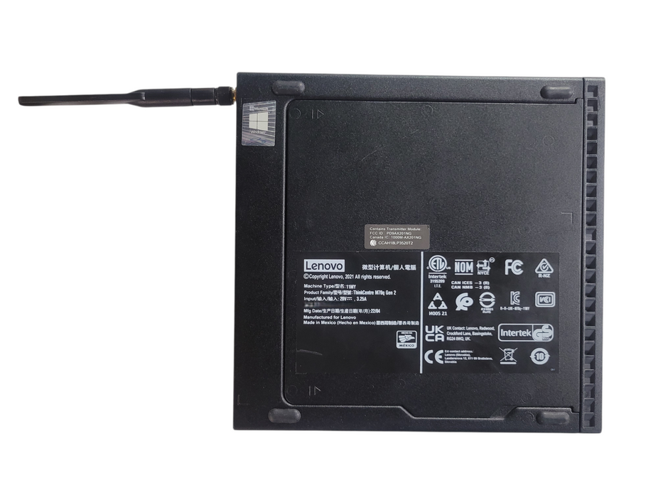 Lenovo ThinkCentre M70q Gen 2 i5-11400T 16GB DDR4 256GB NVMe