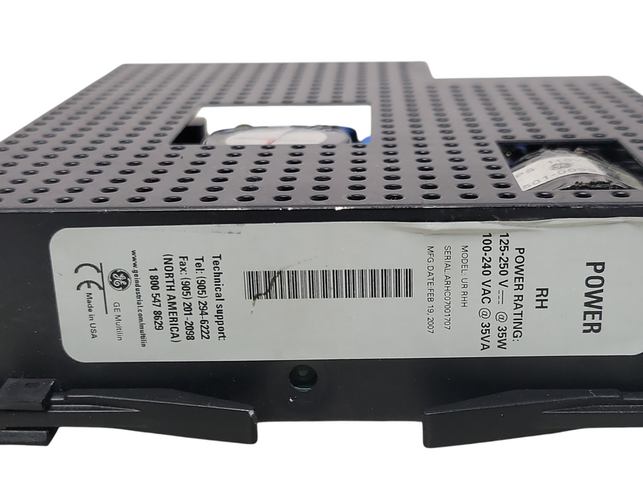 GE Power module UR RHH 125-250V 35W, 100-240VAC 35VA, READ _
