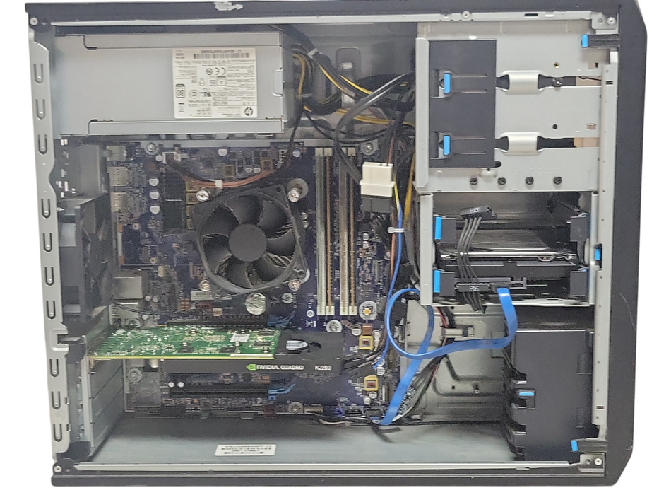HP Z2 Tower G4 Workstation Core i7-9700 3.0GHz 32GB 2TB HDD Quadro K2200 _