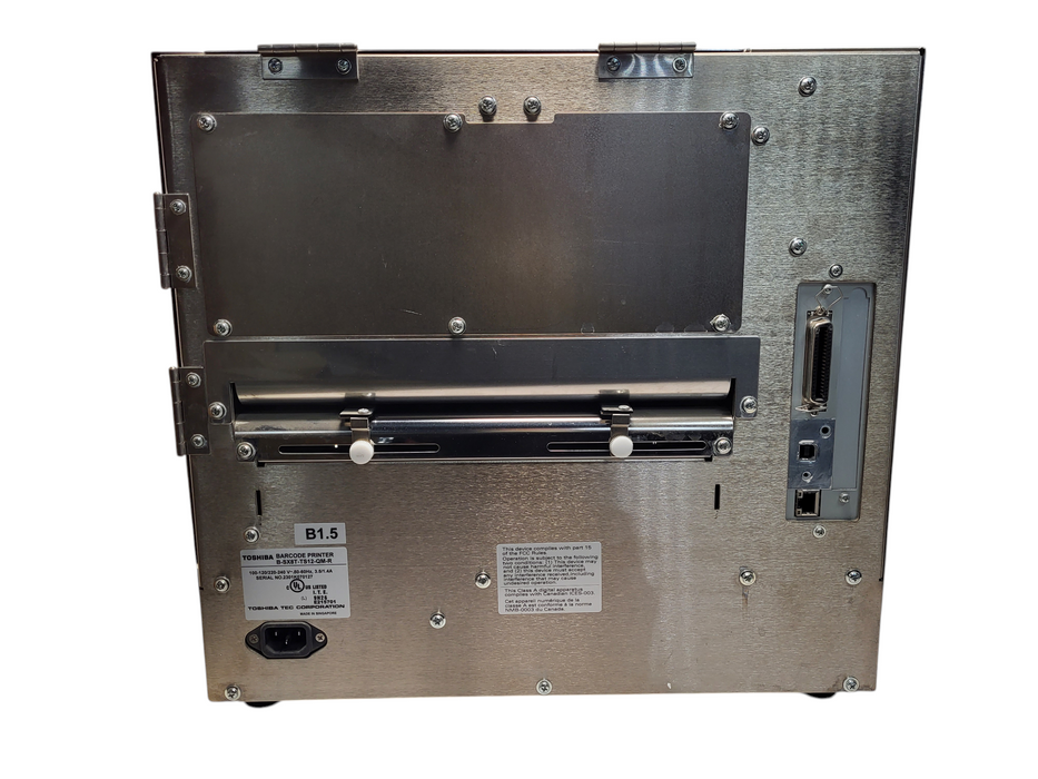 Printer Toshiba B-SX8T-TS12-QM-R Barcode Printer. B-SX8T  Q$