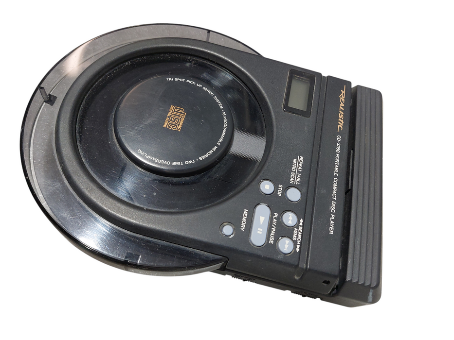 Realistic Portable Compact Disc Player Model: CD-3350 =