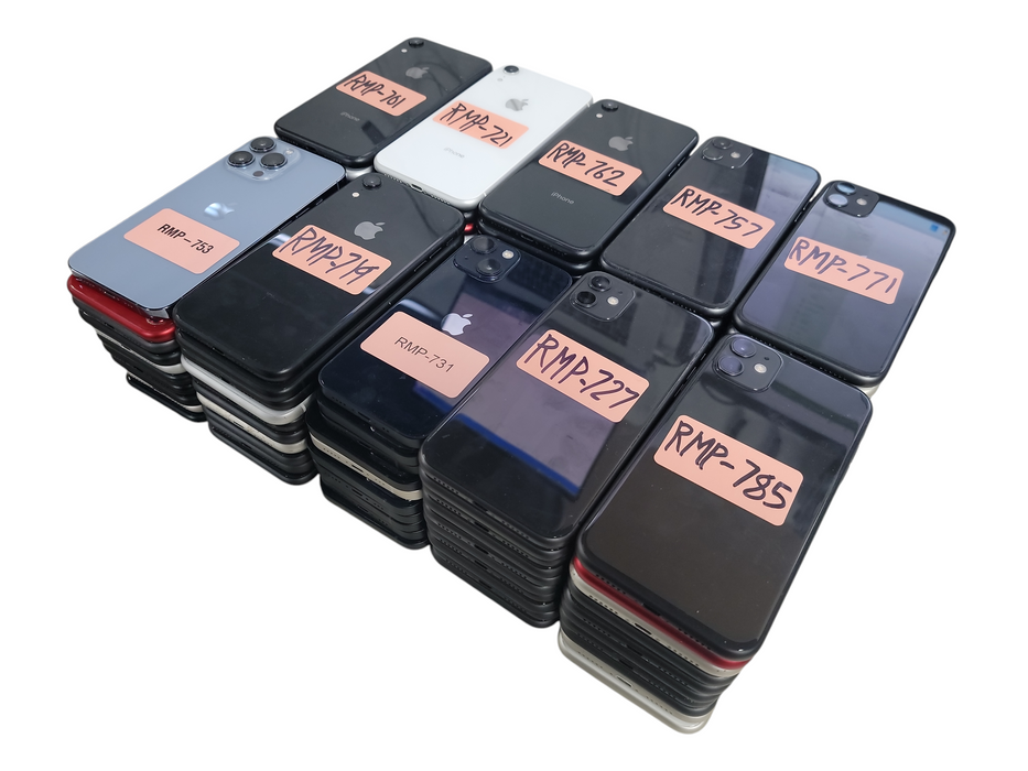 Lot of 100x Apple iPhone [A19xx to 28xx | B/C Condition][RMP-9] (
