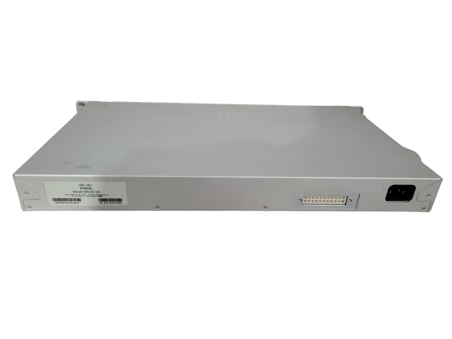 Cisco Meraki MS220-24 | 24 Port Gigabit | 4x SFP Network Switch | Unclaimed !