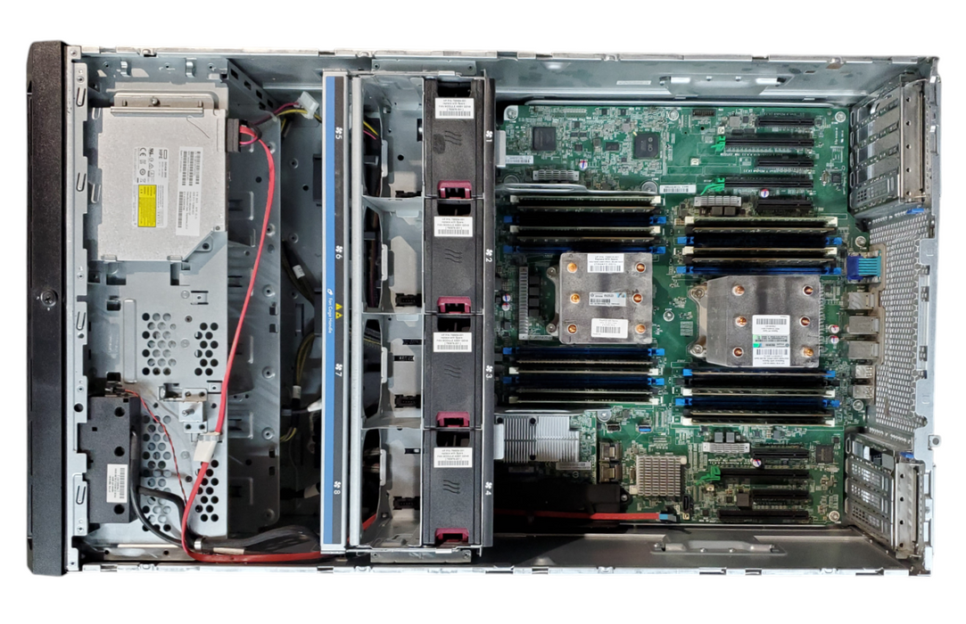 HP ProLiant ML350 Gen9 2x Xeon E5-2620 v3 120GB DDR4 P440ar - No HDD