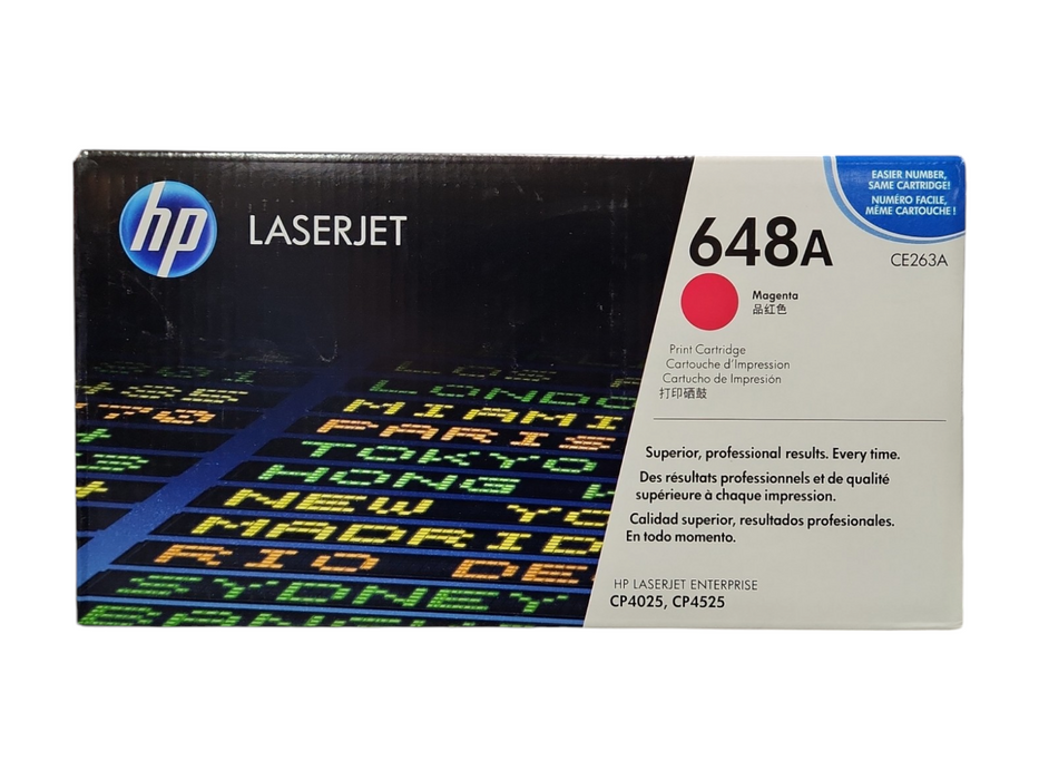 *NEW SEALED* Genuine HP LaserJet 648A CE263A Magenta Toner Cartridge  Q