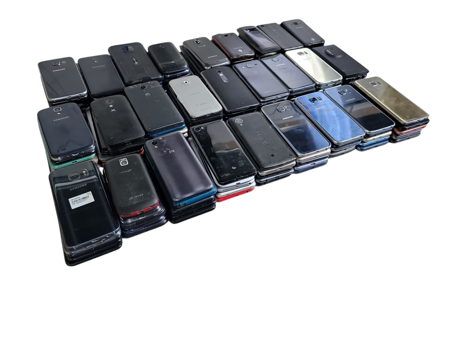Lot of 135x Android Phones [Samsung / ZTE / Motorola | Untested] (