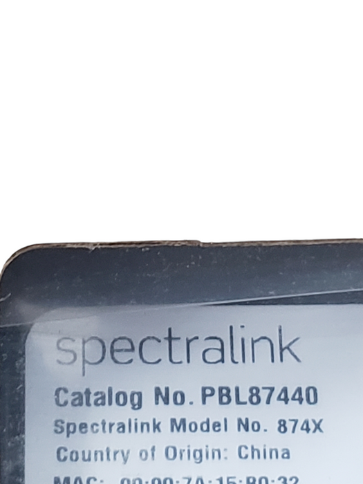 SpectraLink PBK87440 Mobile Computer SpectraLink PIVOT 87-Series SPK-PBK87440 Q