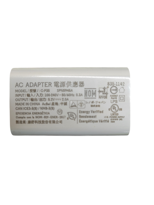 LOT of 5x Motorola OEM Wall Charger SPN5945A & 3.3ft USB Cable SKN6462A