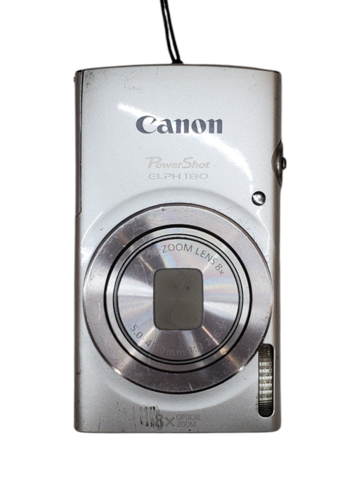 Canon PowerShot ELPH 180 20MP Digital Camera + Battery