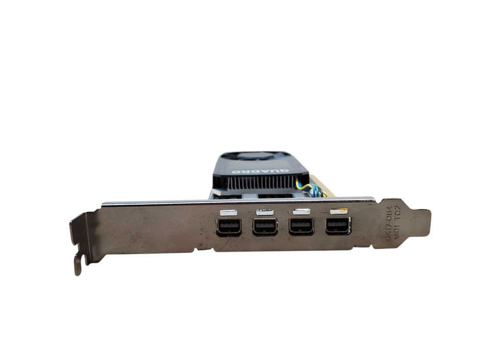 NVIDIA Quadro P1000 4GB GDDR5 Graphics Card 4x MiniDP Q