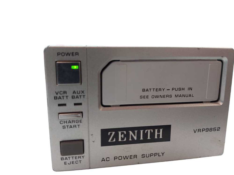 Zenith AC BETA Power Supply Battery Charger Model: VRP 9852 =