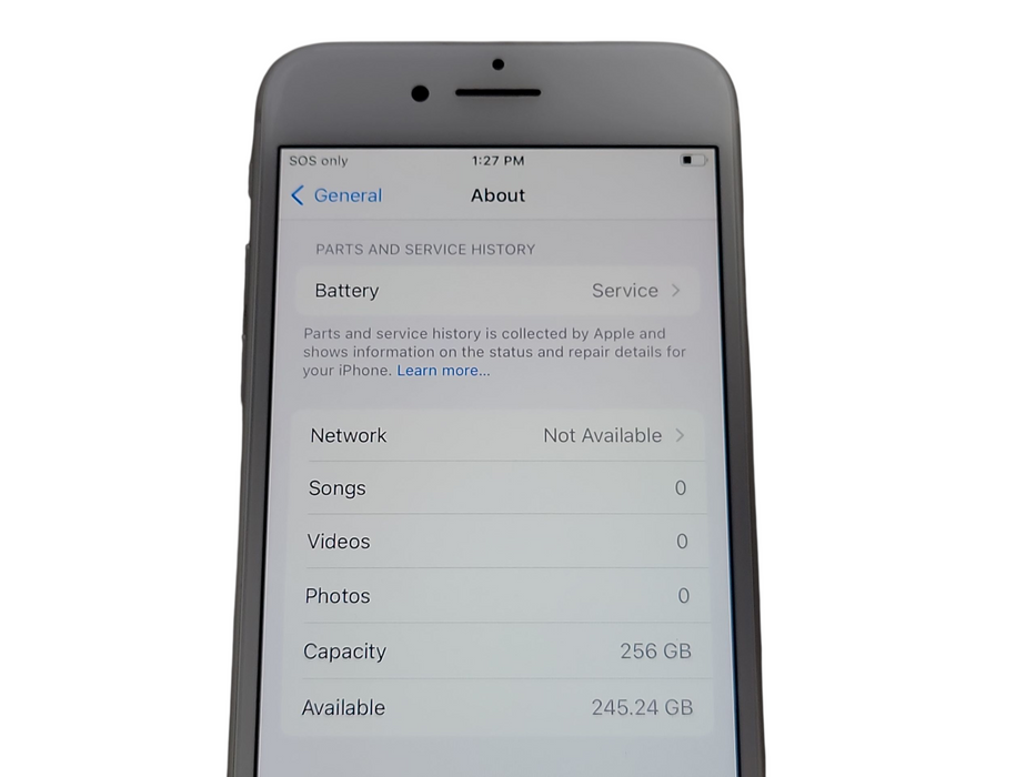 Apple iPhone 8 - 256GB - Silver [A1905]