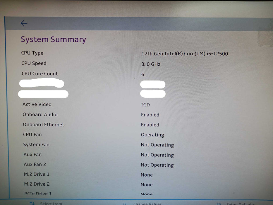 Lenovo ThinkCentre M90s Gen 3 SFF 12th Gen i5-12500 CPU No RAM No HDD