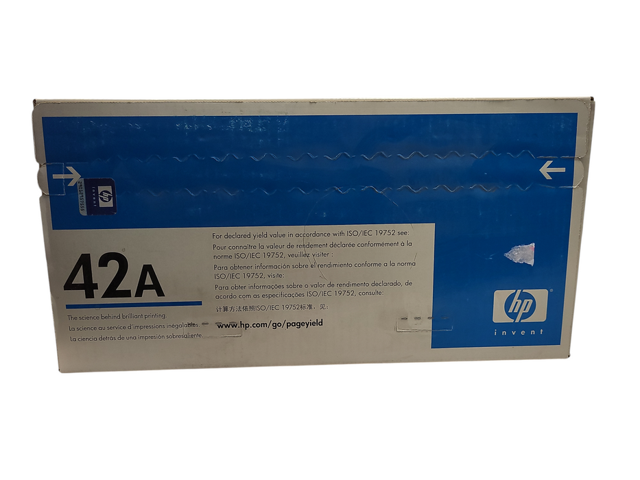 New/Sealed Genuine HP LaserJet 42A Black Toner Print Cartridge High Yield Q5294A $