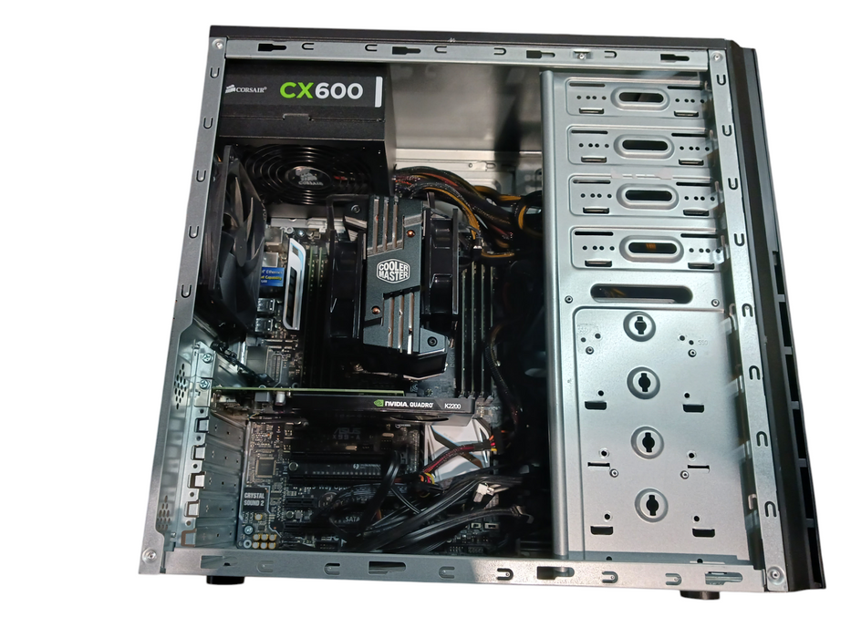 Antec Custom Tower Asus X99-A Intel i7-5820K 64GB DDR4 K2200 No HDD